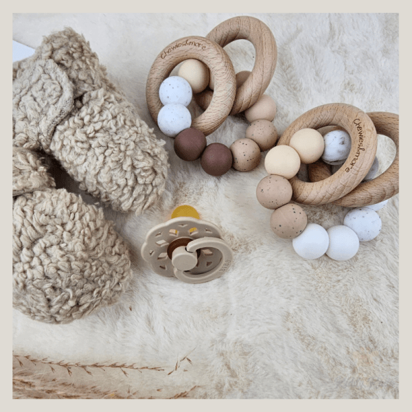 Chewies ombre basic rattle naturel