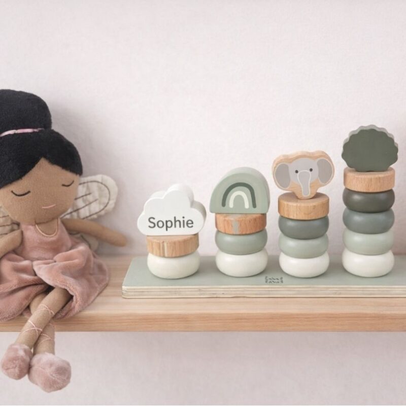 Houten Stapelringen - Label Label