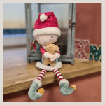 knuffelpop kerst Rosa – Little Dutch