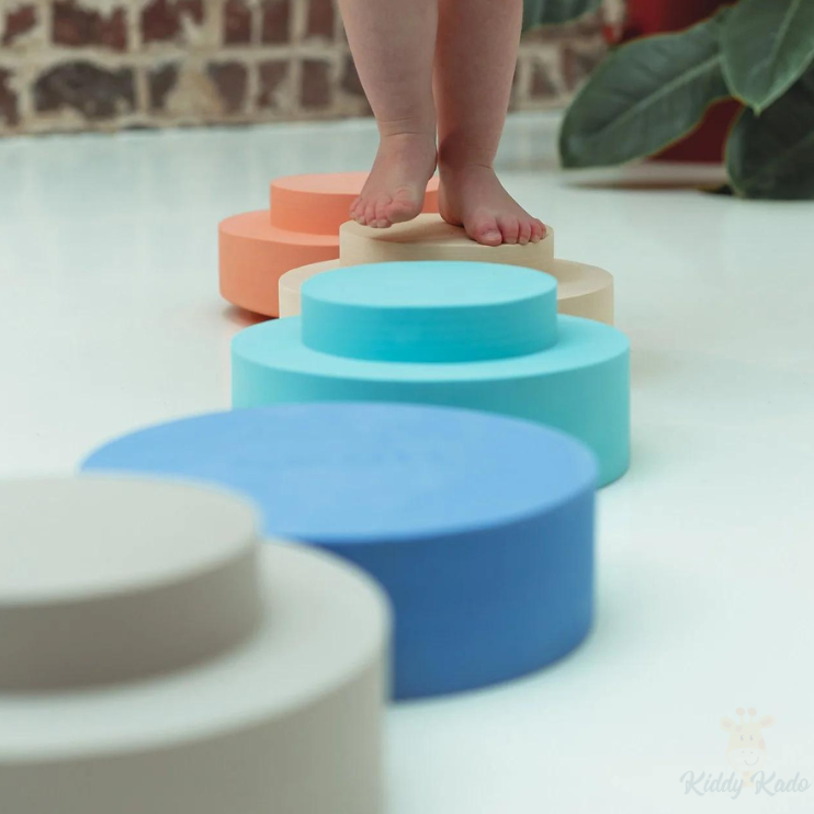 Moes Stapelstenen Sky – Zachte Foam Stapelstenen voor Kinderen vanaf 1 Jaar