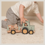 Tractor met trailer Little Farm – Little Dutch