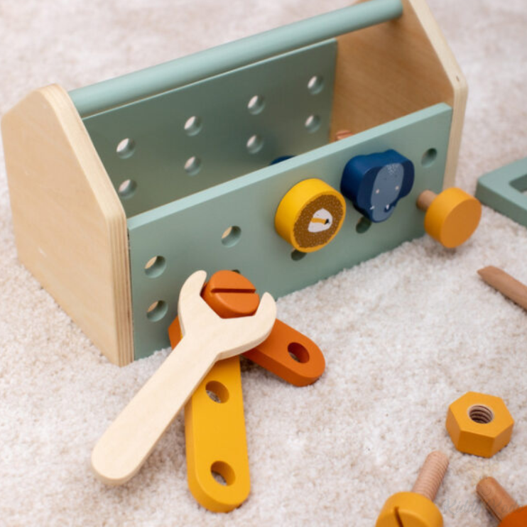 Houten gereedschapskist - Trixie