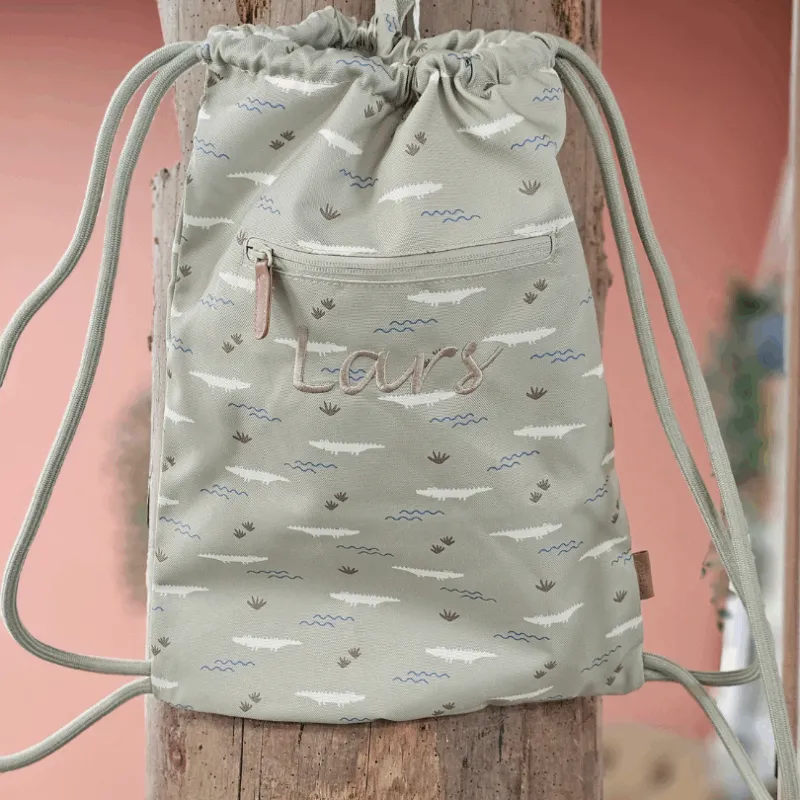 Zwemtas met print met naam