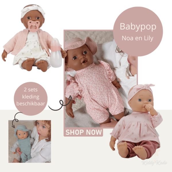 babypop Noa en Lily Little Dutch