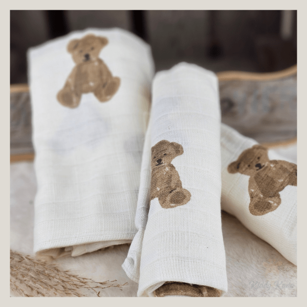 Multidoek Hydrofiel Vintage Teddy Bear