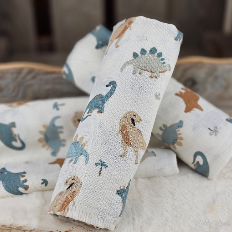 Multidoek Hydrofiel Dino - jollein