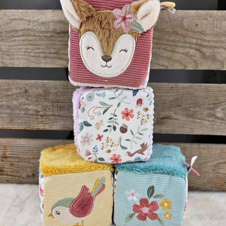 Zachte blokken set Fairy Garden - Little Dutch