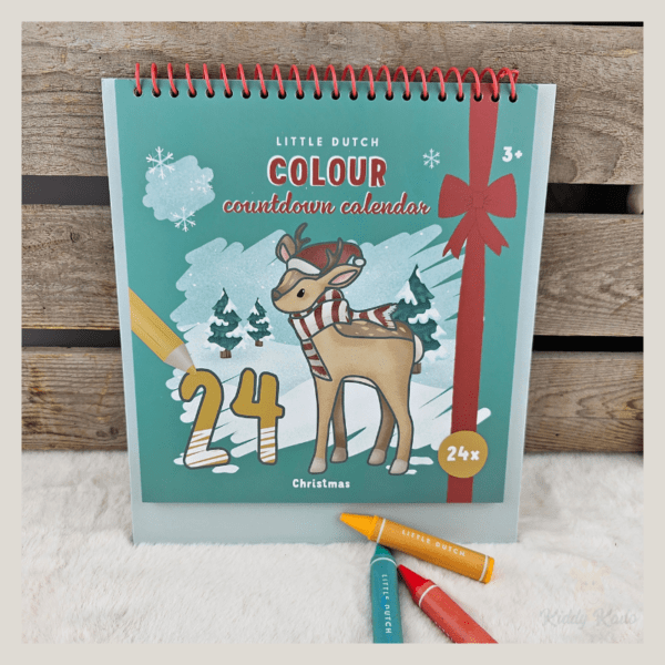 Kleurboek Advent Kalender - Little Dutch