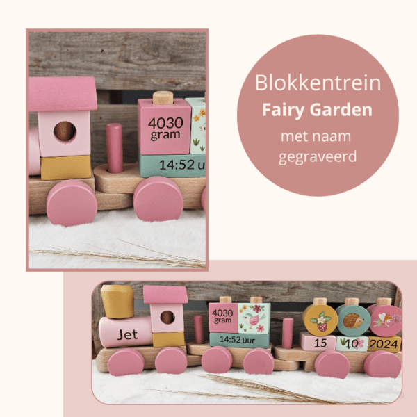 Blokkentrein Fairy Garden