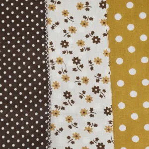 Donkerbruin-okerbloem-okergeel