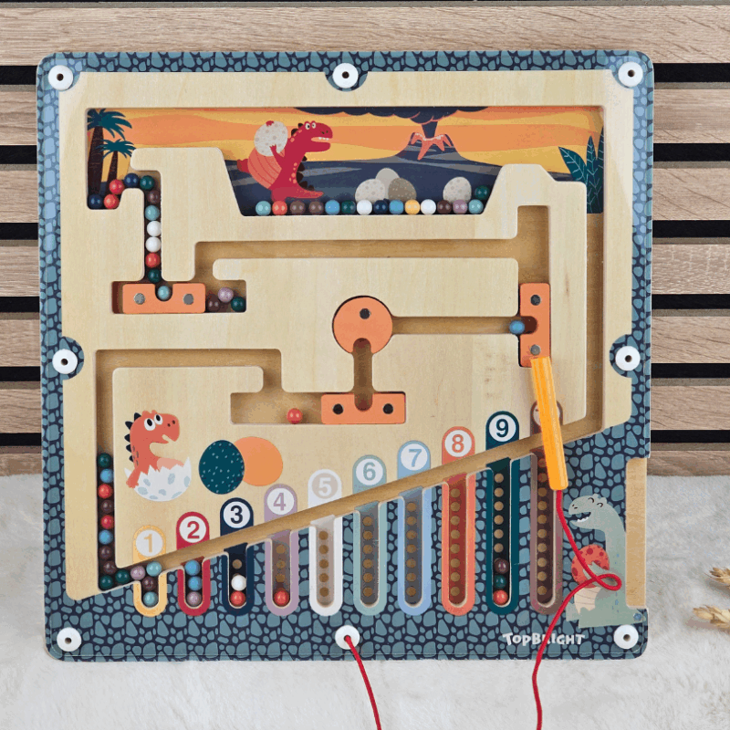 Magnetisch doolhof dino