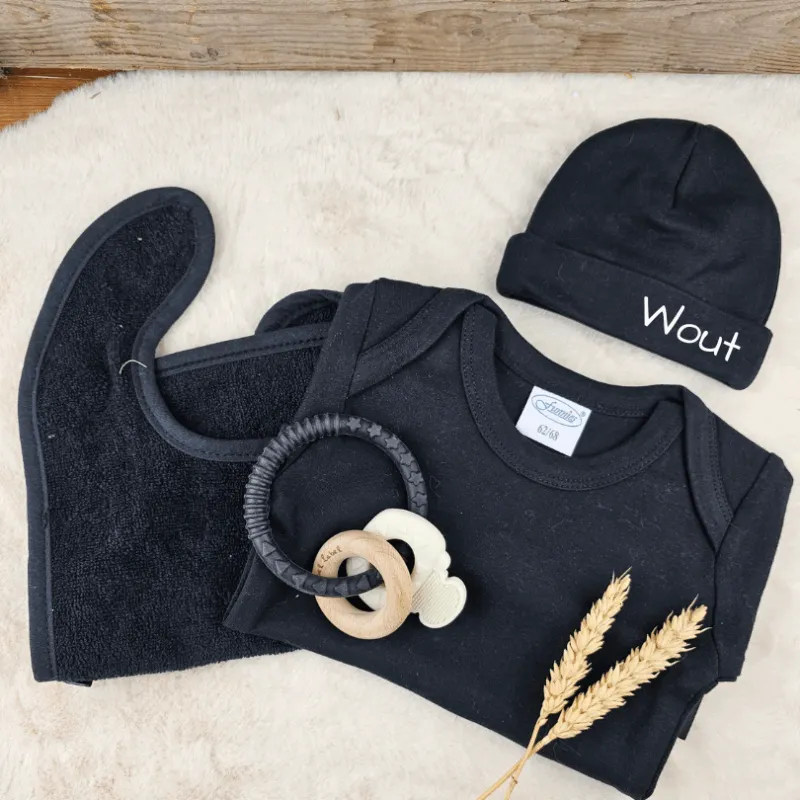 brievenbus kraamcadeau zwart