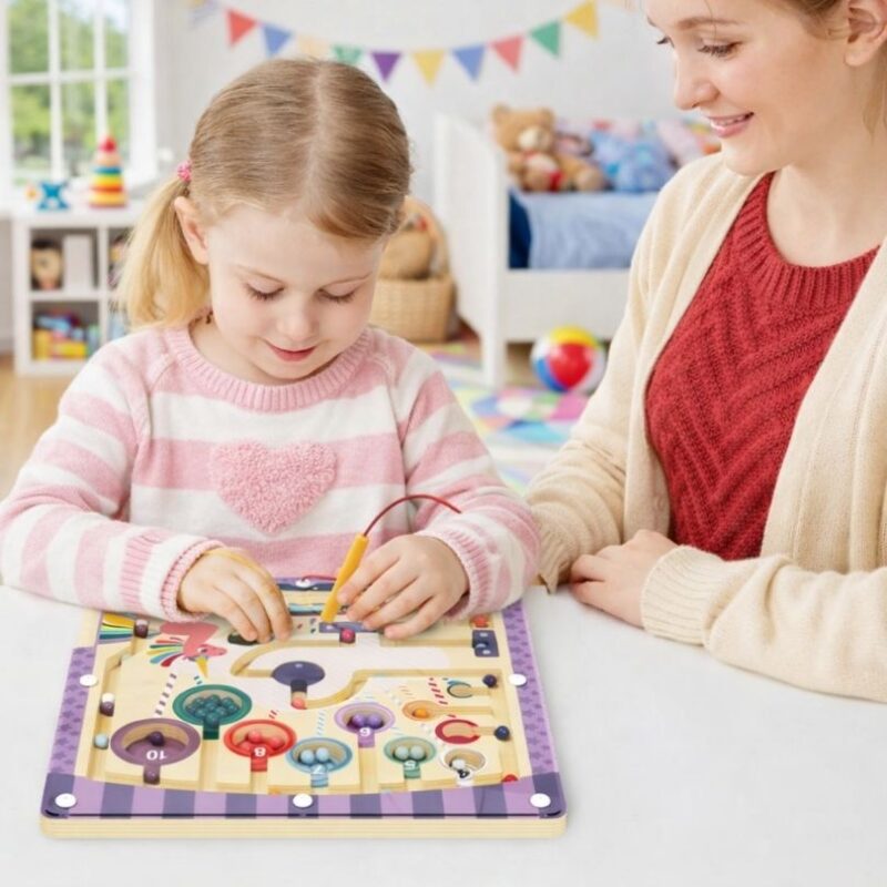 Magnetisch doolhof unicorn