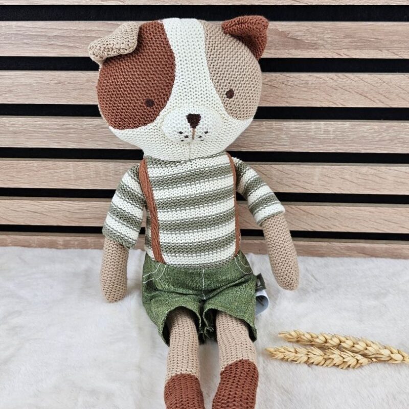 Knuffel Mick, een lieve honden knuffel