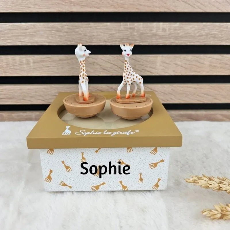 Muziekdoosje - Sophie de Giraf met naam