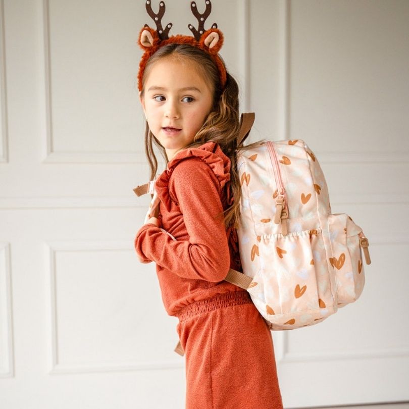 Rugzak Harten – Loving Days met naam geborduurd