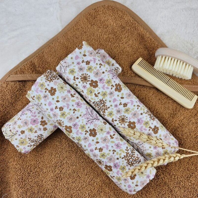 Hydrofiele Doek Flower Fairies – Set van 3 | Jollein