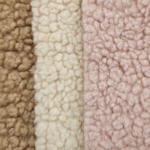 Teddy Naamslinger Bruin | Roze | Creme