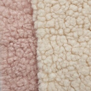 Teddy Naamslinger Roze | Creme