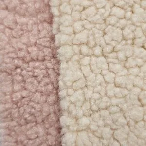 Teddy Naamslinger Roze | Creme