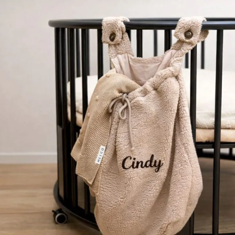 Boxzak Teddy met de naam erop geborduurd