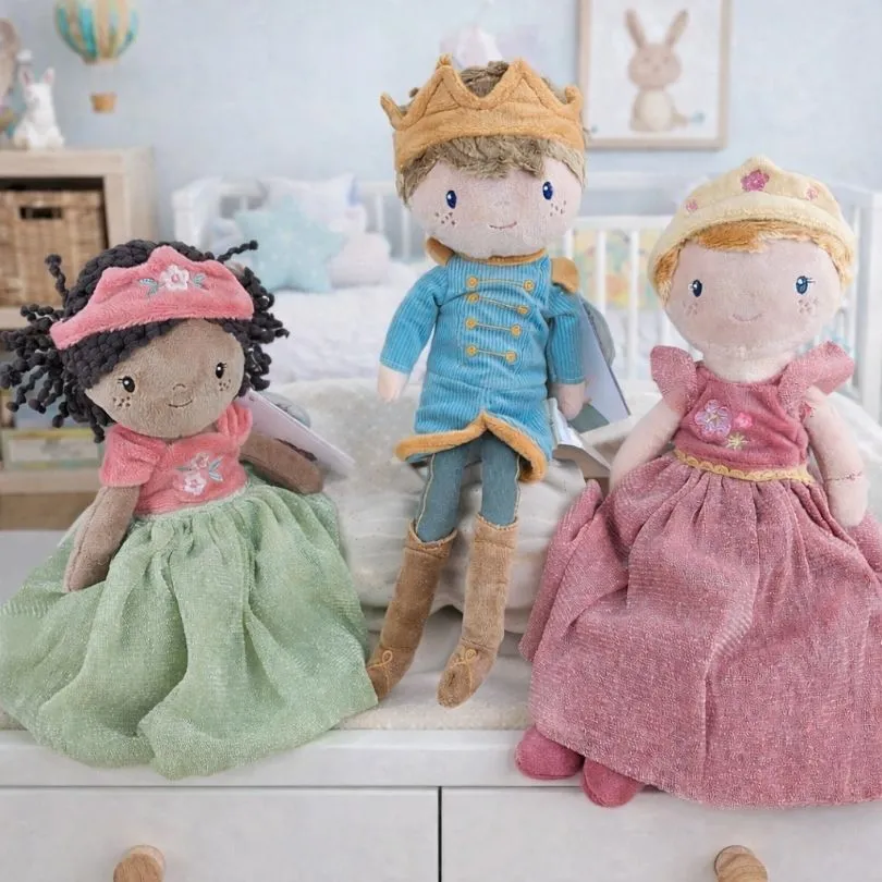 Knuffelpop Prins of Prinses van Little Dutch