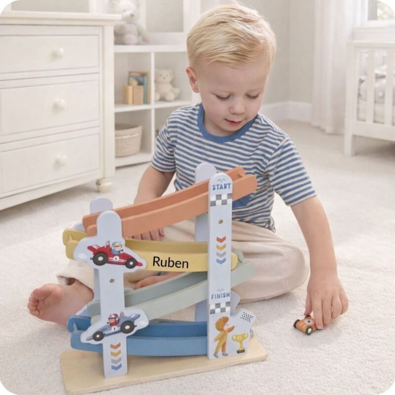 Rollerbaan Cars met naam gegraveerd